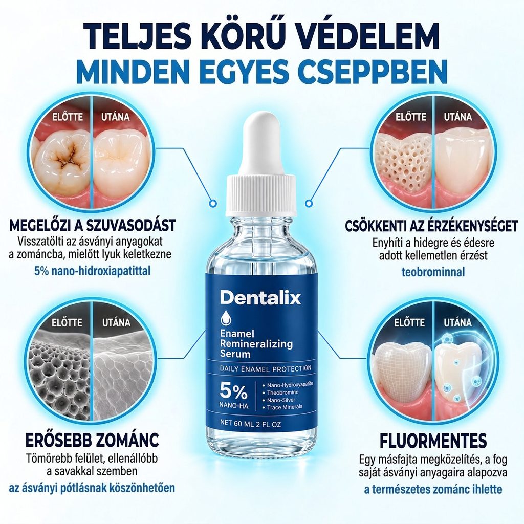 Dentalix™ Zománc-remineralizáló Szérum