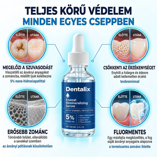 Dentalix™ Zománc-remineralizáló Szérum